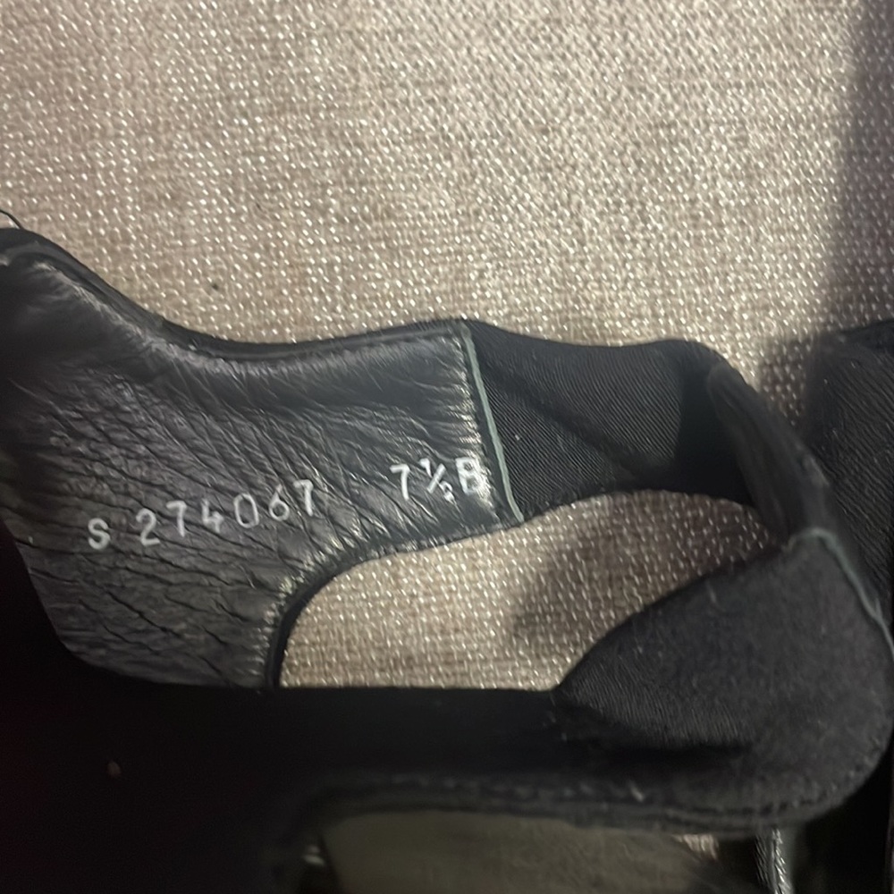 Stuart Weitzman Bandito Black Basic Stretch Size … - image 6